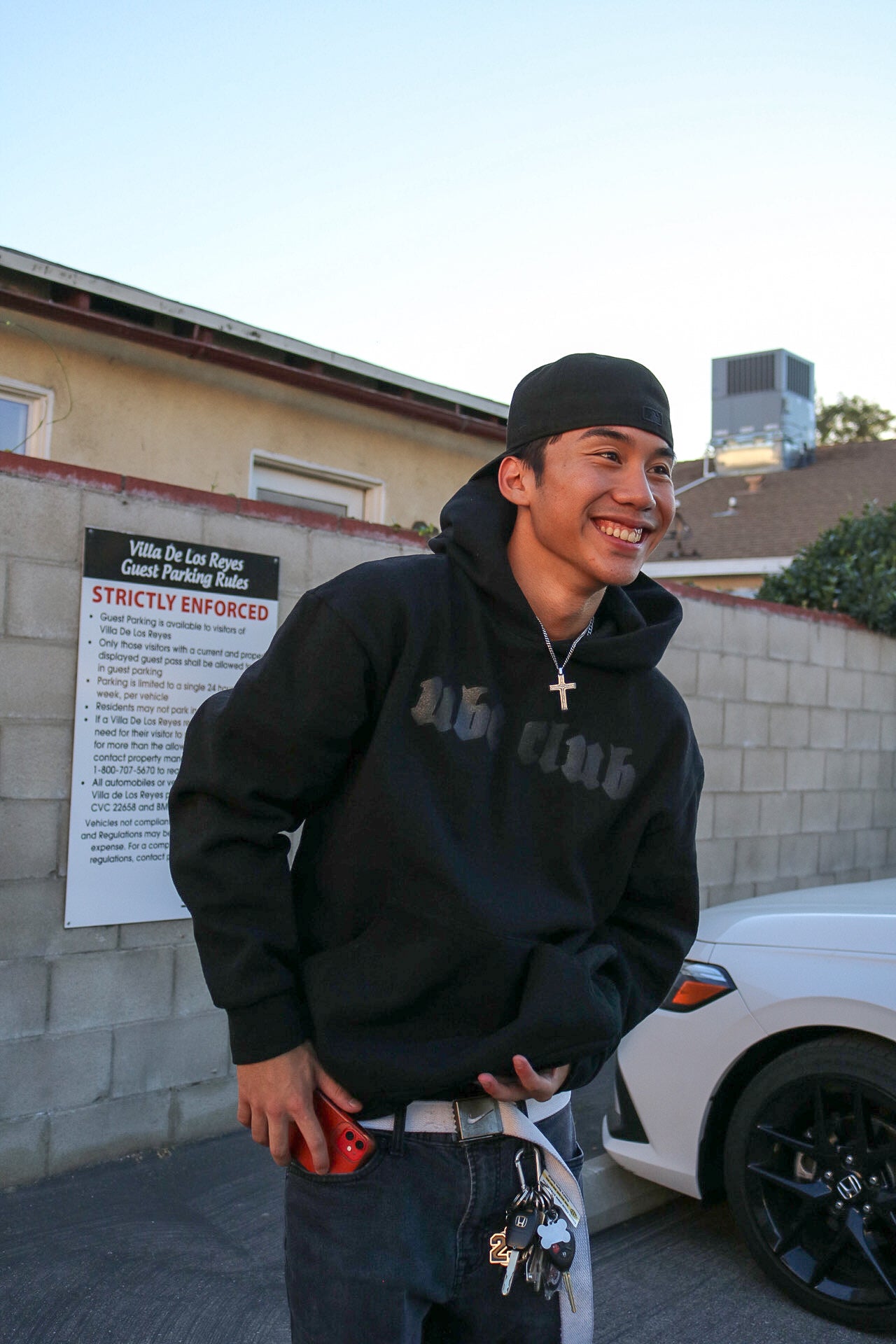 Blackout Ube Club hoodie
