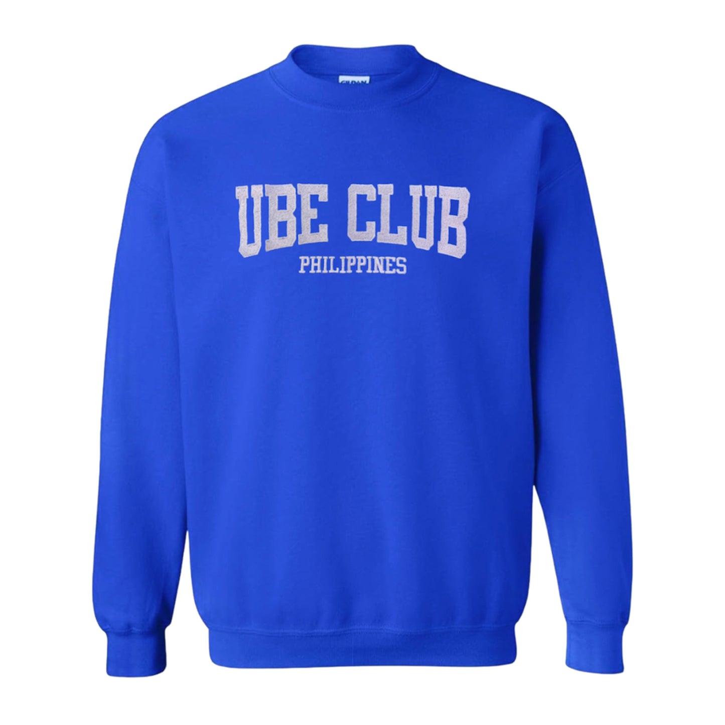 Blue Embroidered Sweater