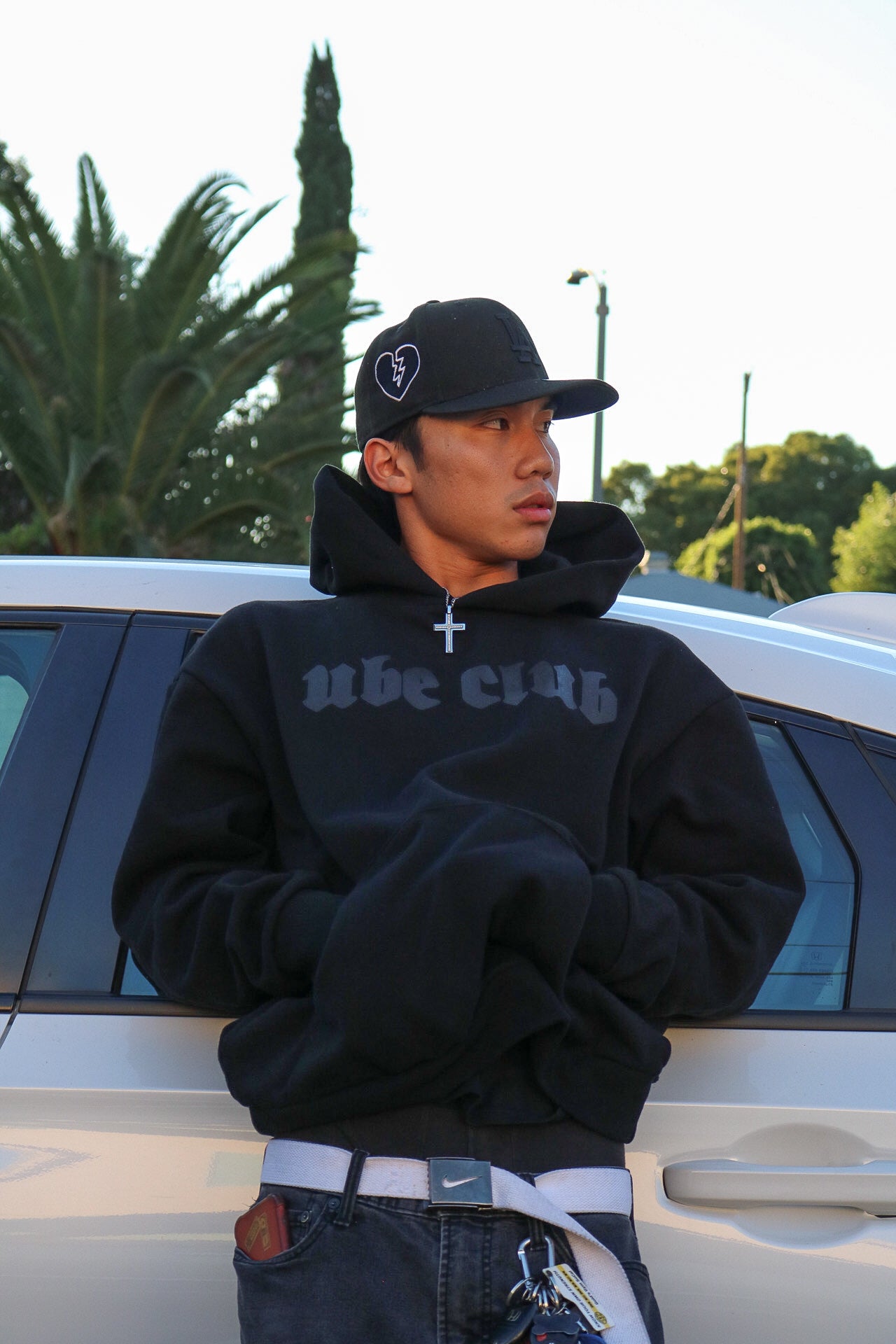 Blackout Ube Club hoodie