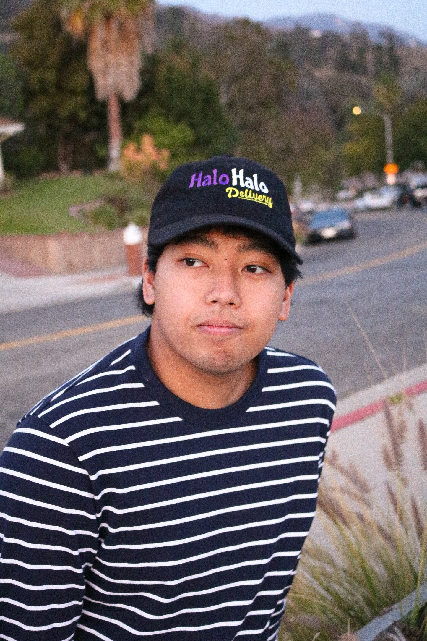 Black Halo Halo Delivery Dad Hats