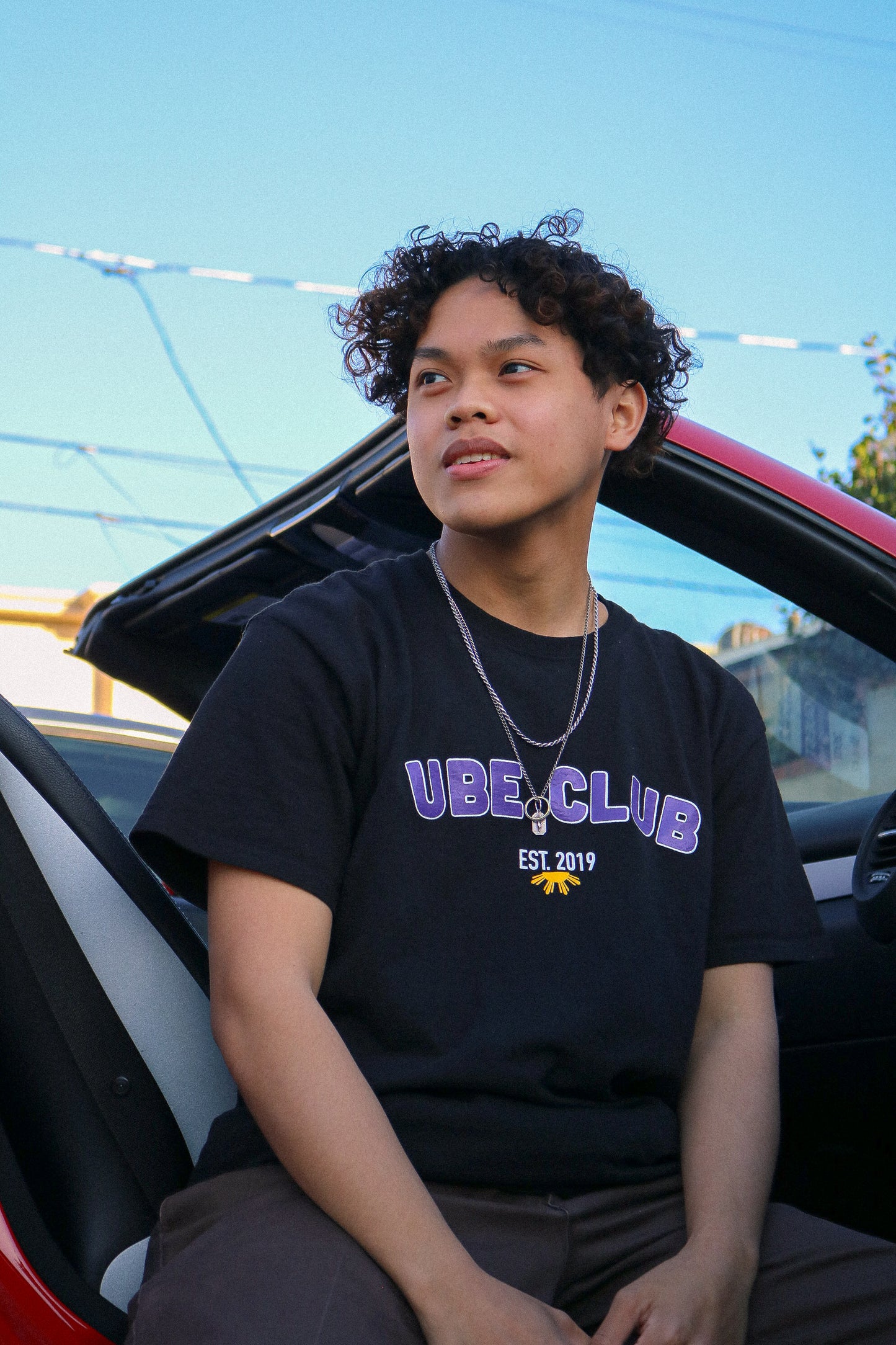 Original Ube Club Black Tee
