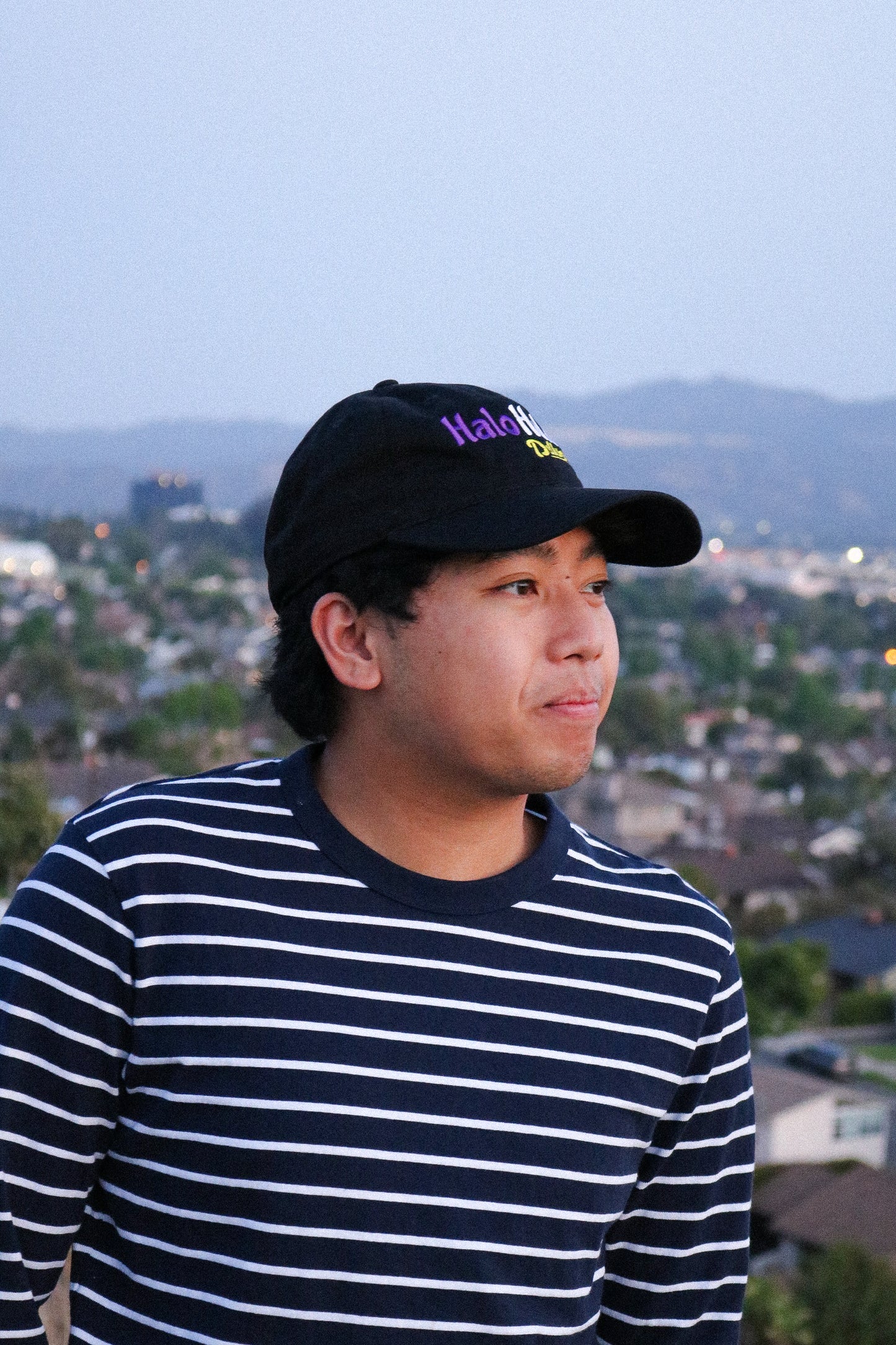 Black Halo Halo Delivery Dad Hats