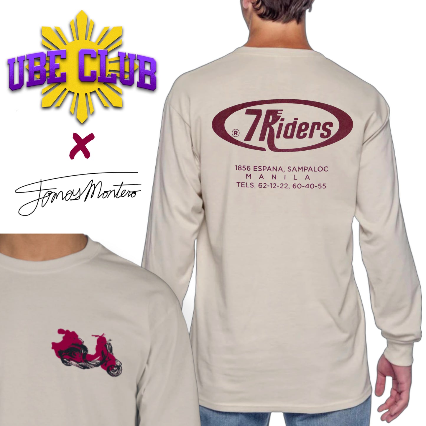 7Riders Long-sleeves Tee