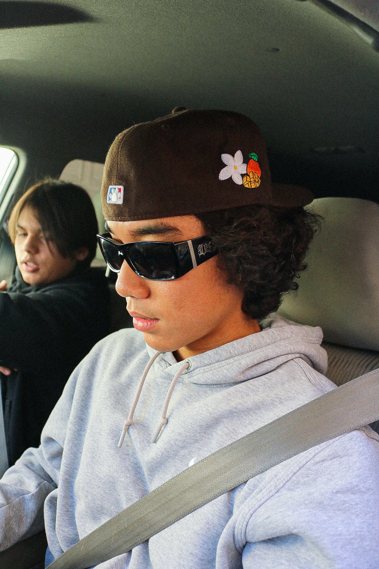 Brown Ube Club Fitted Hat