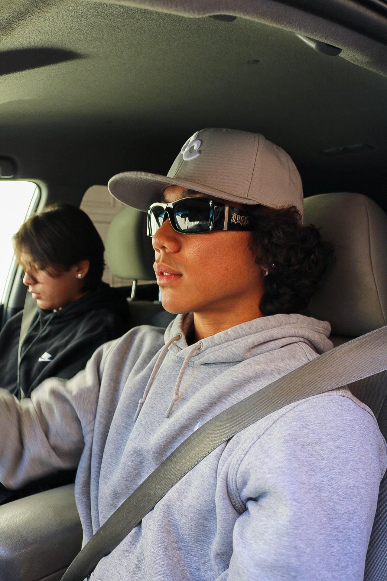 Grey Ube Club Fitted Hat