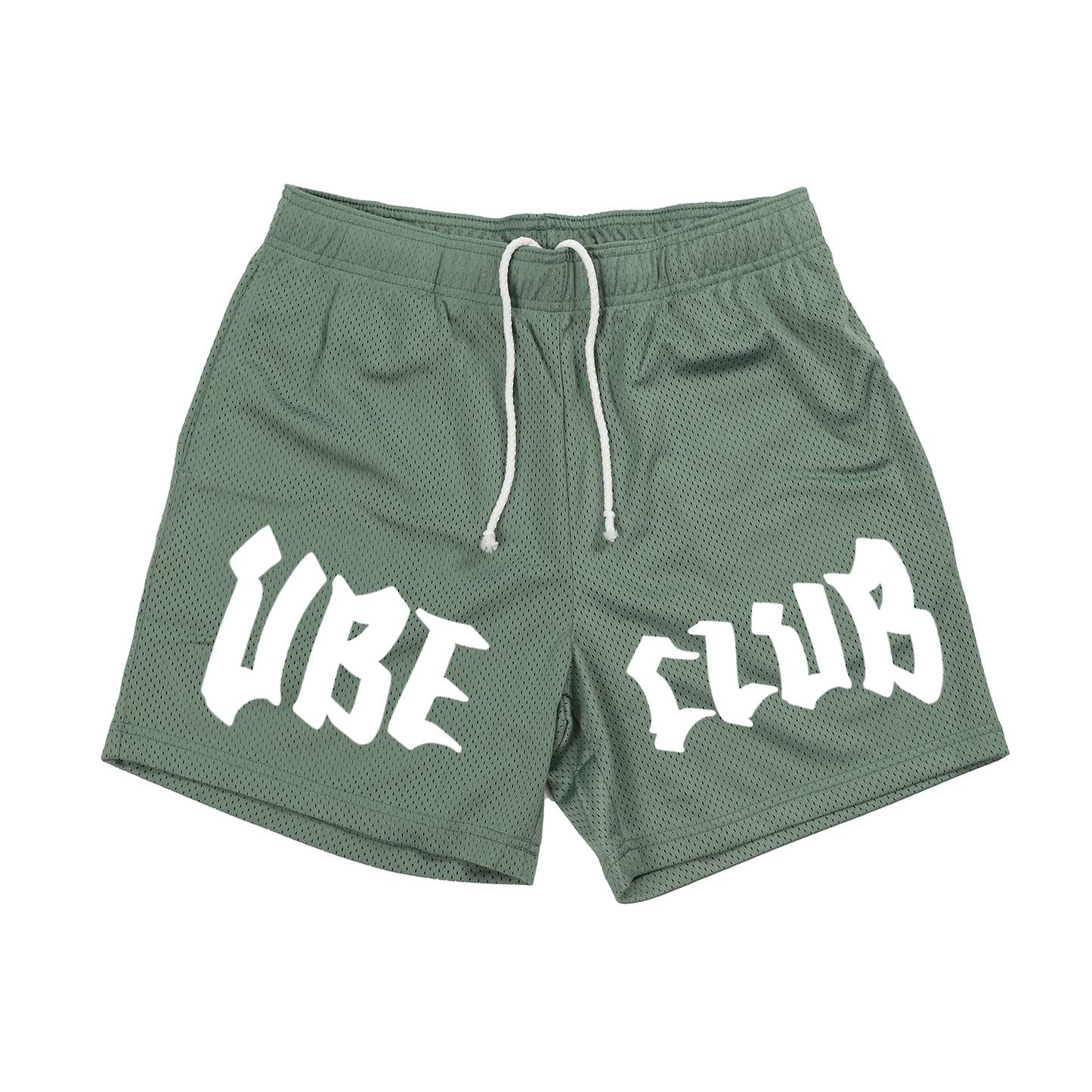 Matcha Green Mesh Shorts