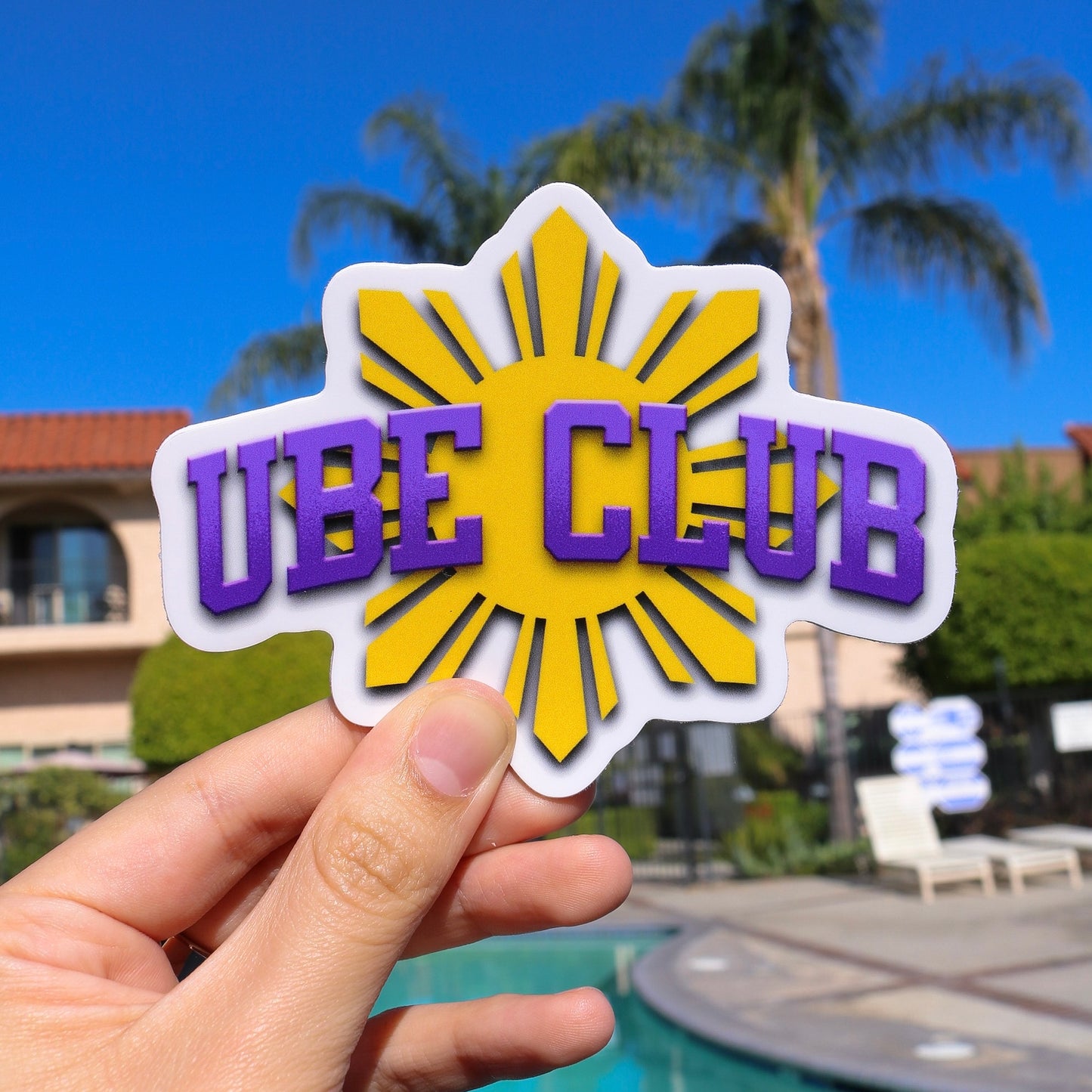 Ube Club Sticker