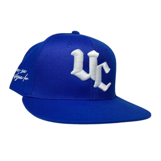 Blue Pamilya Fitted Hat