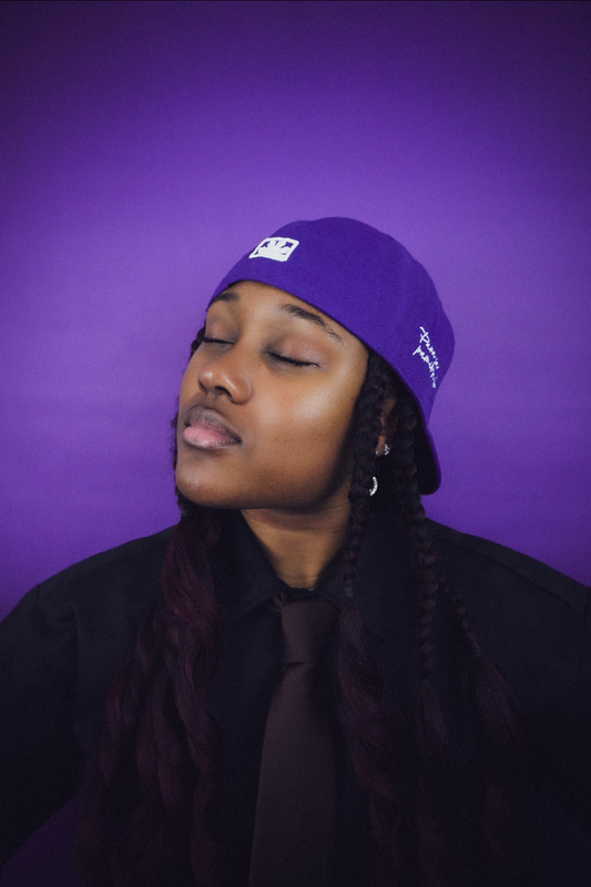 Purple Pamilya Fitted Hat